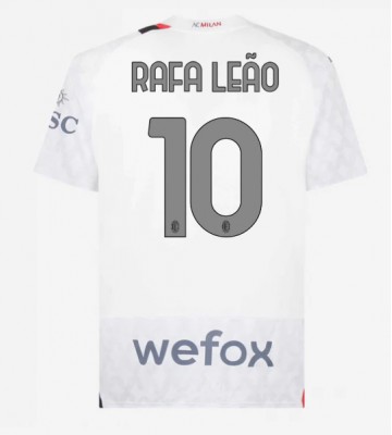 AC Milan Rafael Leao #10 Replica Away Stadium Shirt 2023-24 Short Sleeve